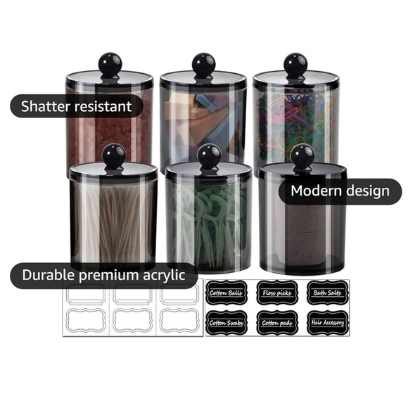 6 pack apothecary jars
5075 - Picture 2 of 7